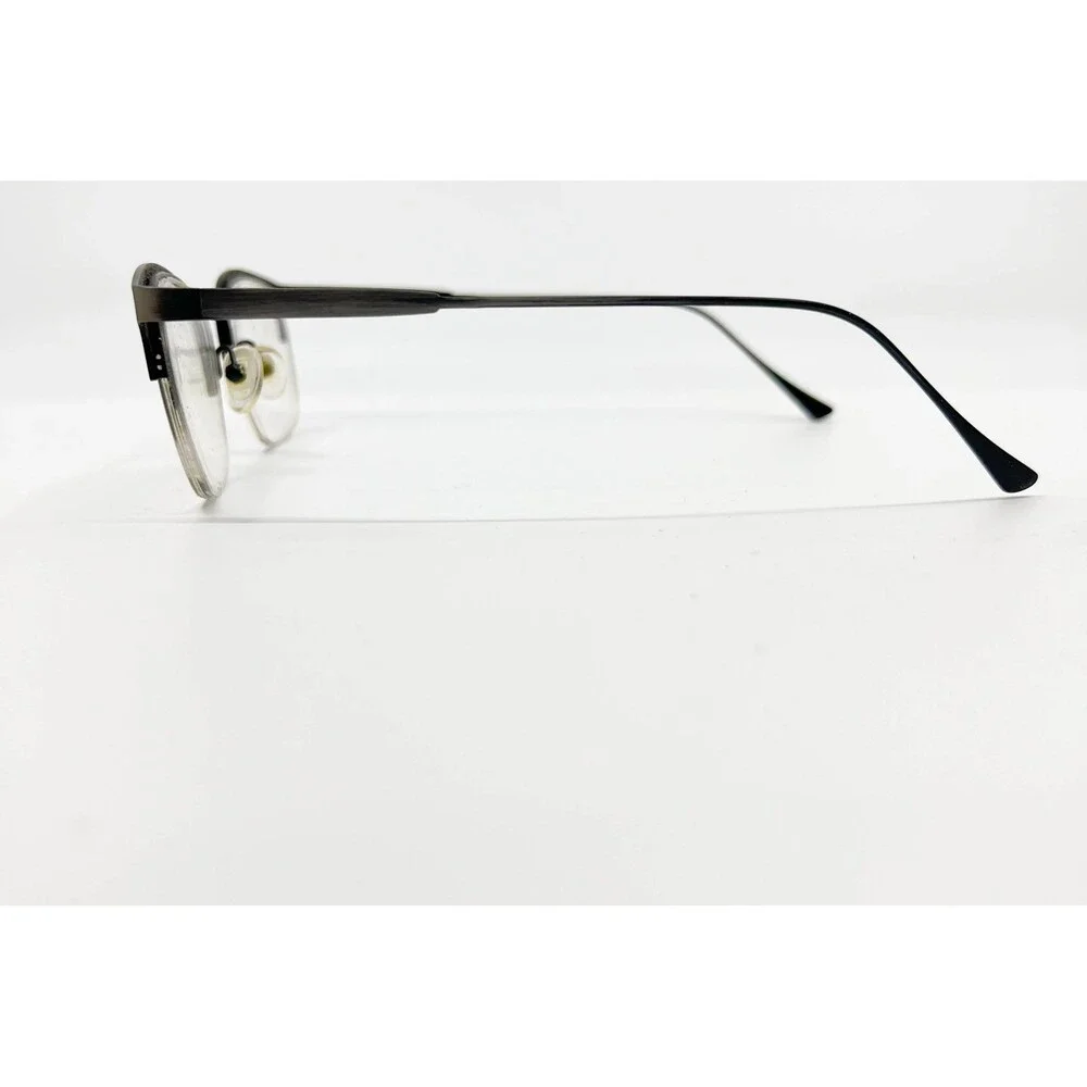 Eyebuydirect Eyeglass Frames Mens Black Hemisphere Semi Rimless 49-20-145